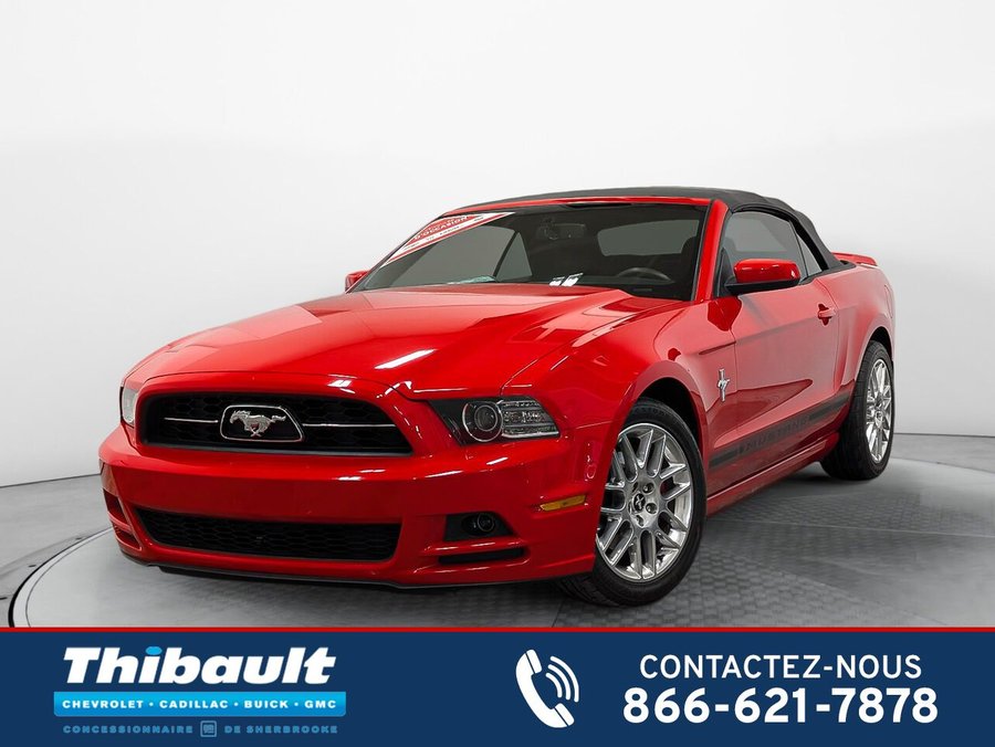 Ford MUSTANG Convertible V6 Premium 1 Propriétaire Manuelle 2014 Rouge