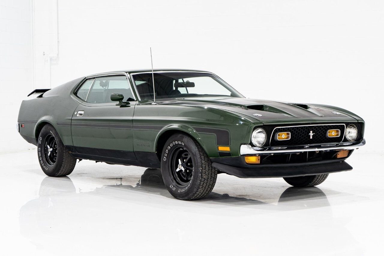 Ford Mustang * PRIX EN USD * Boss 351 Project Car 1971 Vert Montréal - photo #21
