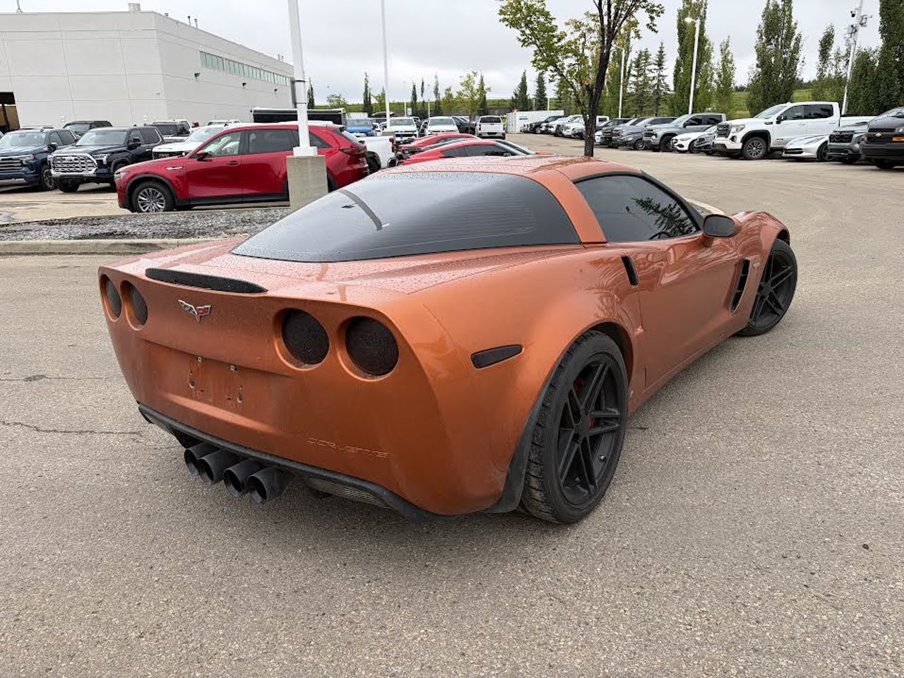 2007 Chevrolet Corvette 2dr Cpe Z06 Atomic Orange Metallic Sherwood Park - photo #4