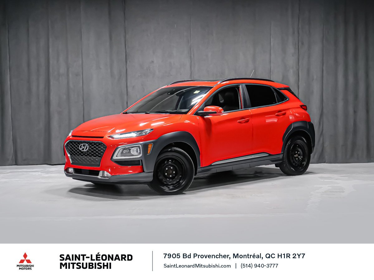 Hyundai Kona ULTIMATE TOIT OUVRANT VOLANT CHAUFFANT 2018 Rouge Montréal - photo #0