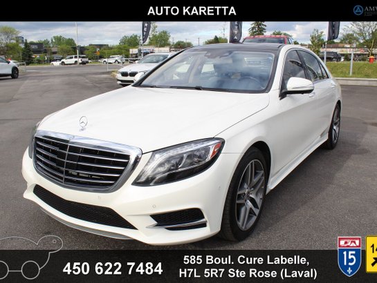 2015 Mercedes-Benz Classe-S 2015 White