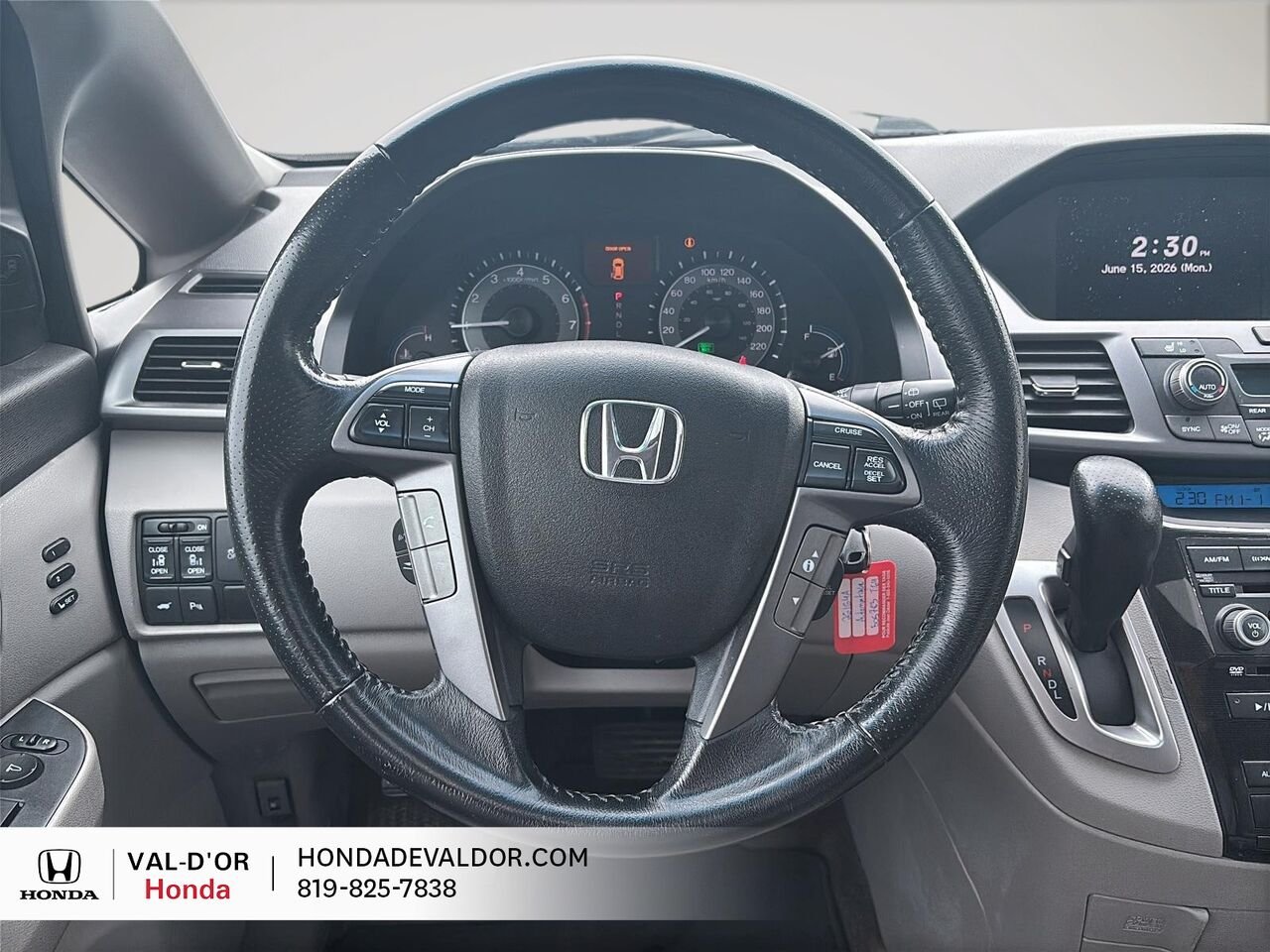 Honda Odyssey Familiale tourisme. 4 portes avec RES et Navi 2013 Gris Val-d'Or - photo #7