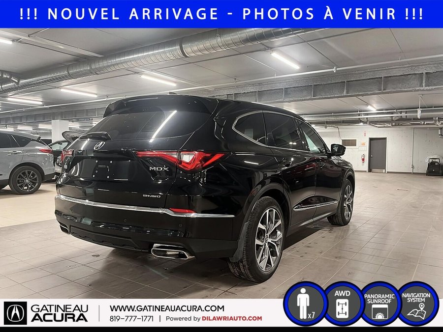 Acura MDX *** UN PROPRIO + CLEAN CARFAX *** 2024 Noir