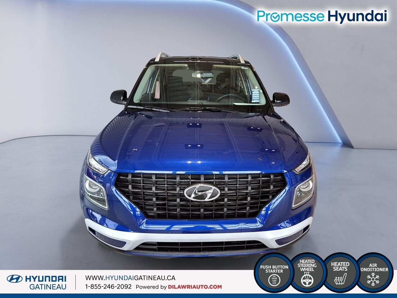 2022 Hyundai Venue Blue Gatineau - photo #1