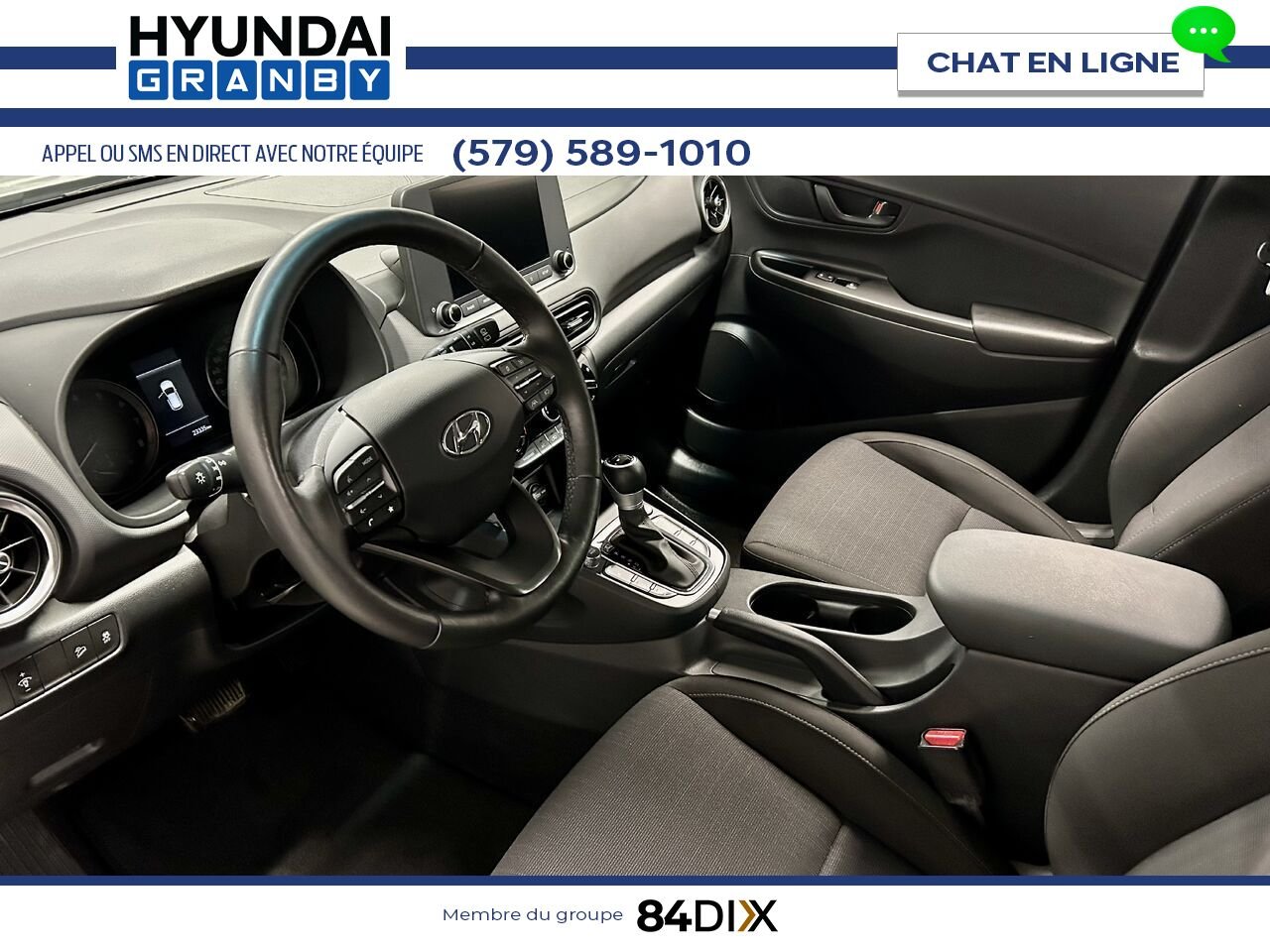 Hyundai Kona 2023 Gris Granby - photo #9