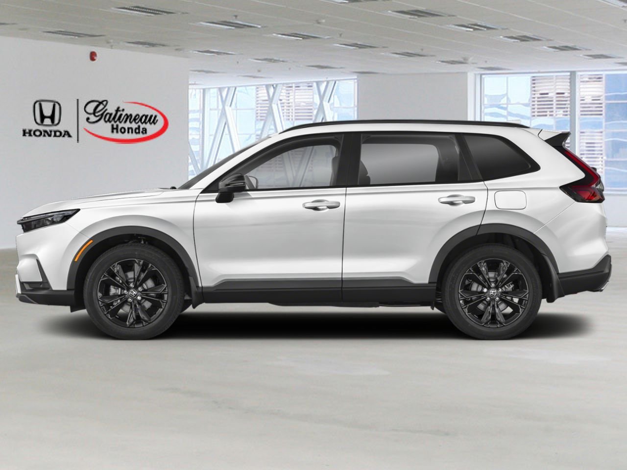 Honda CR-V hybride Touring Traction Intégrale 2026 Blanc Gatineau - photo #2