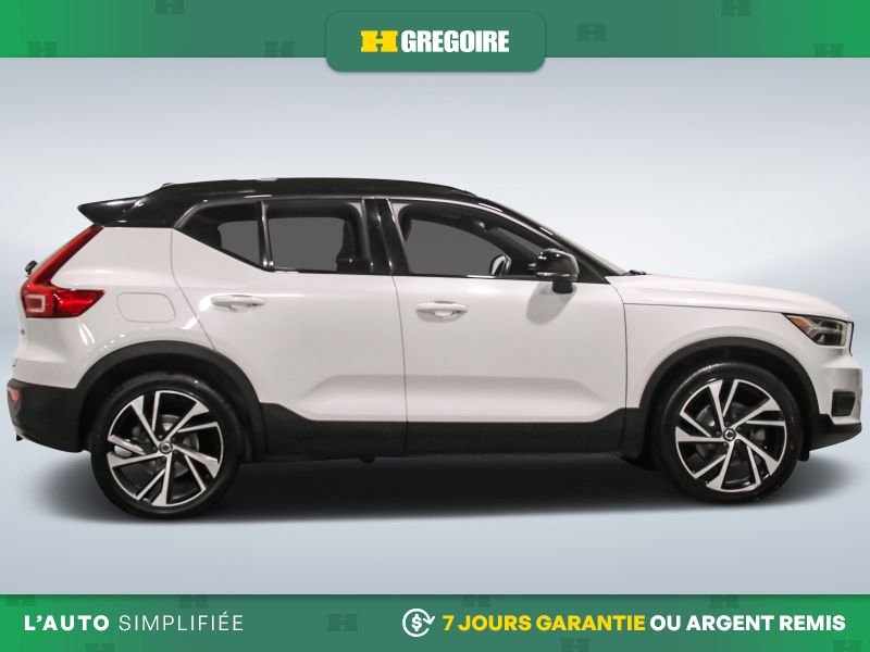 Volvo XC40 821529 | R-Design AWD AUTO AC CUIR TOIT NAV MAGS CAM RECUL 2021 Blanc Laval - photo #10