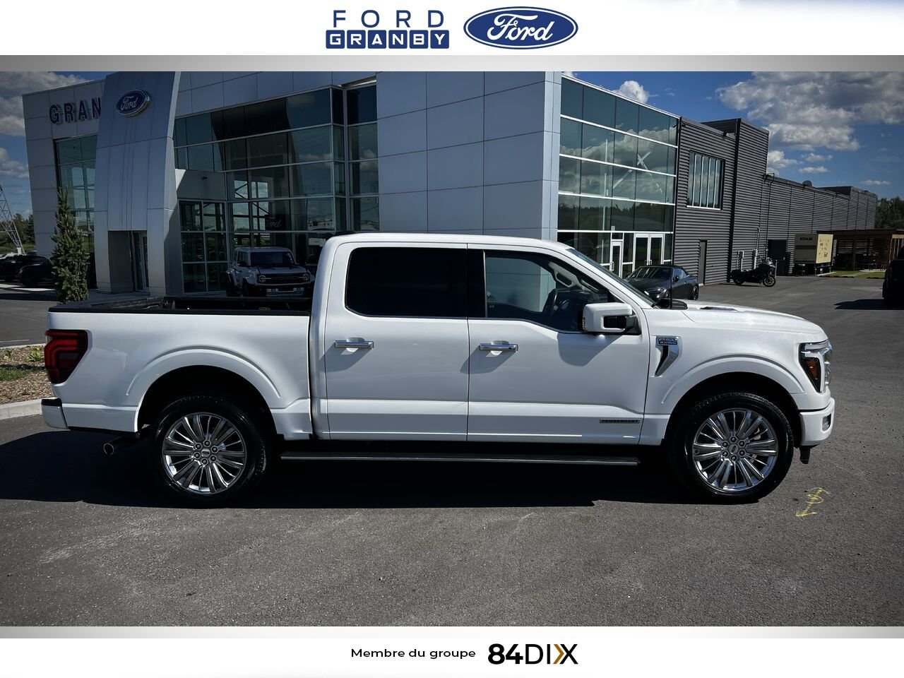 Ford F-150 2024 Blanc Granby - photo #3
