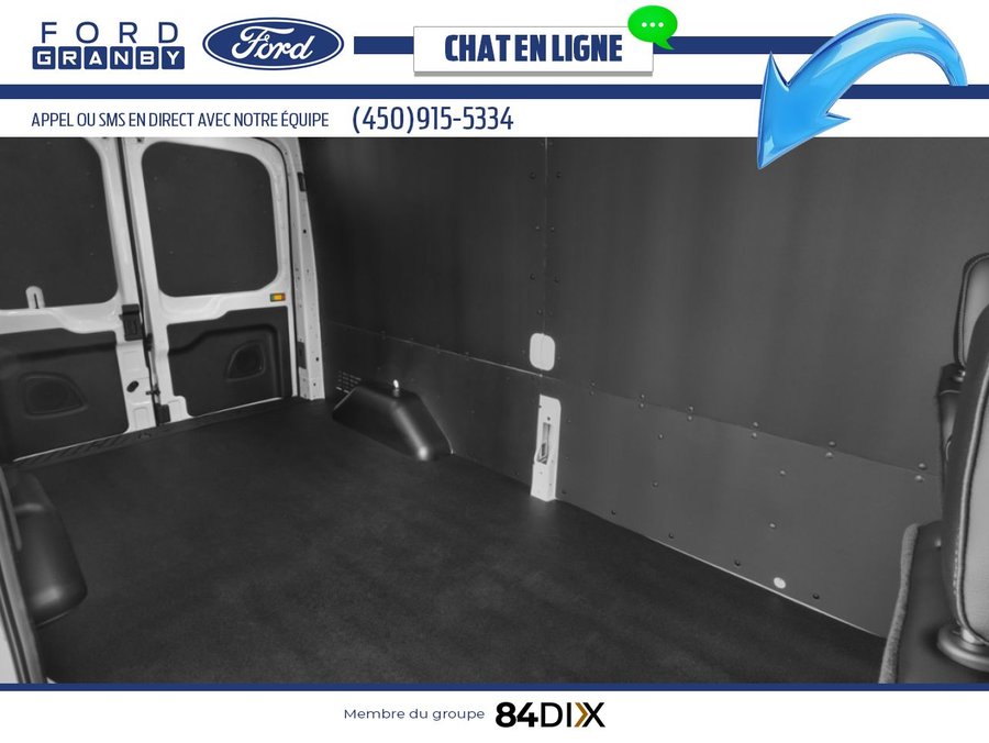 Ford Transit fourgon utilitaire T-250 TI toit moyen 148 po PNBV de 9 070 lb 2026 Blanc Oxford