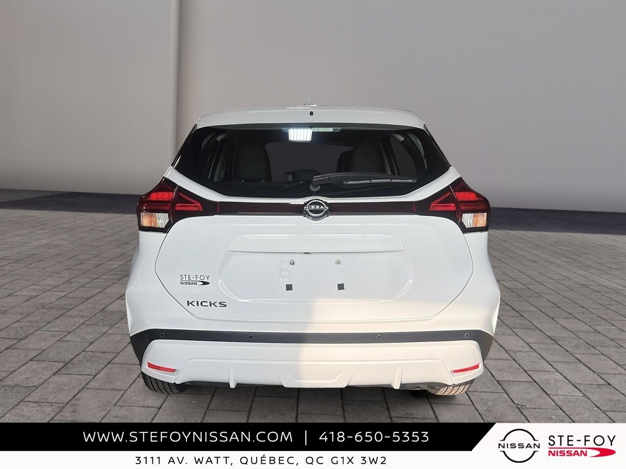 2024 Nissan Kicks S TA White Ste-Foy - photo #2