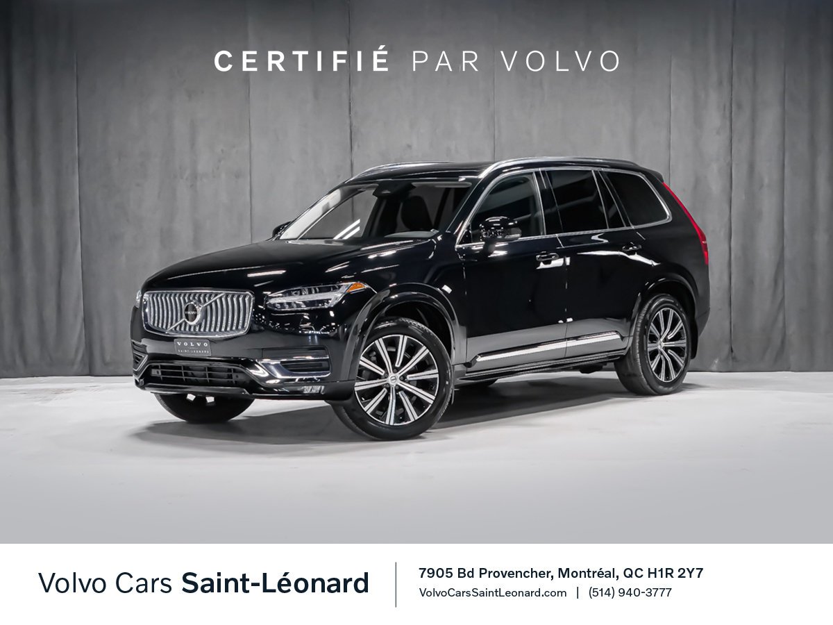 2024 Volvo XC90 B5 CORE BRIGHT CLIMATE Black Montreal - photo #0