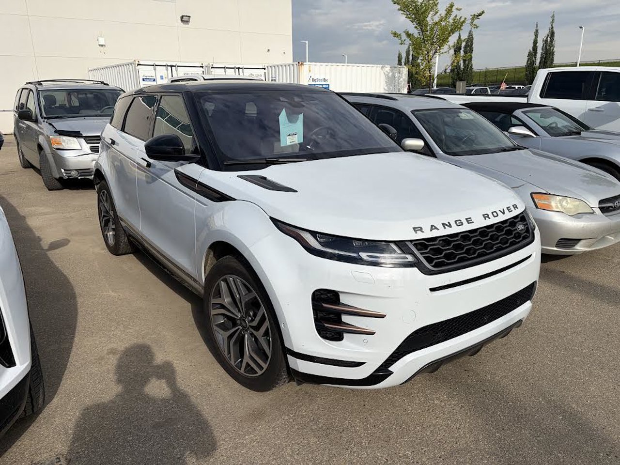 2020 Land Rover Range Rover Evoque P250 First Edition Yulong White Metallic Sherwood Park - photo #1