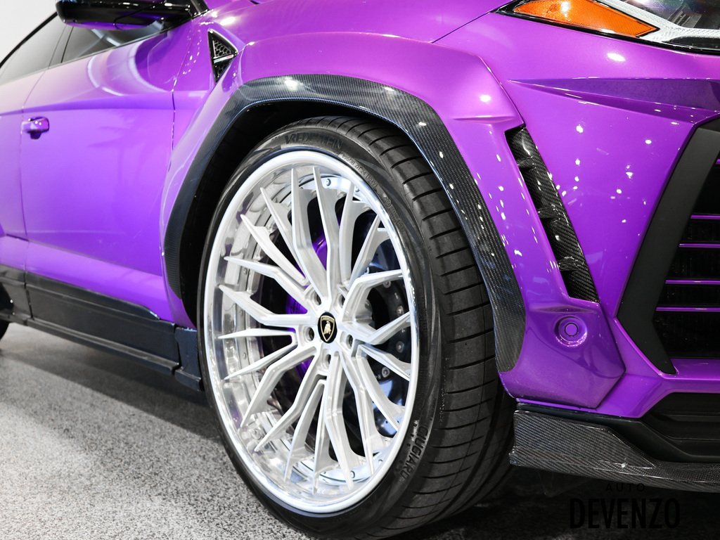 Lamborghini Urus 2021 mauve Saint-Eustache - photo #7