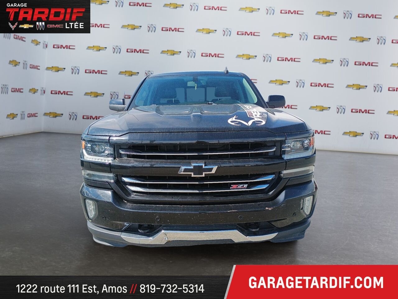 2017 CHEVROLET SILVERADO CABINE MULTIPLACE 4RM Black Amos - photo #1