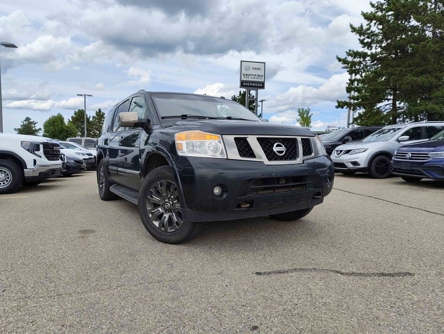 2015 Nissan Armada 2015 Espresso Black Metallic