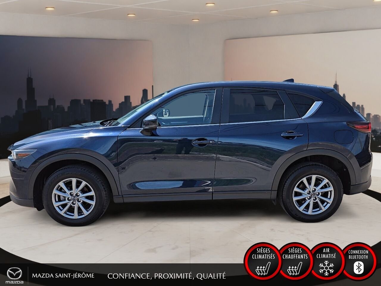 2024 Mazda CX-5 GX | AWD | CAMÉRA DE RECUL | MAGS | Blue Saint-Jérôme - photo #10