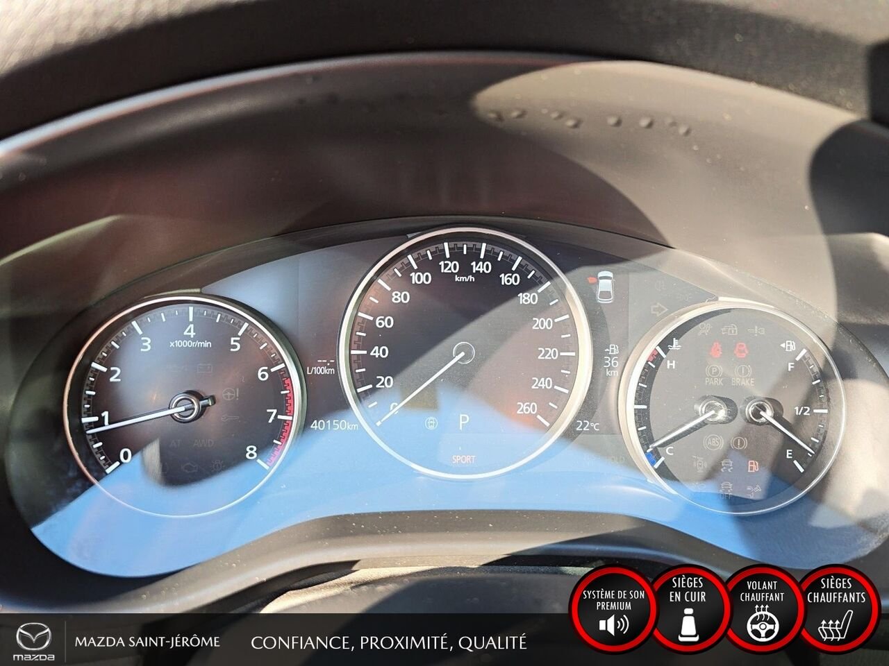 Mazda Mazda3 Sport 2023 Gris Ste-Agathe des Monts - photo #15