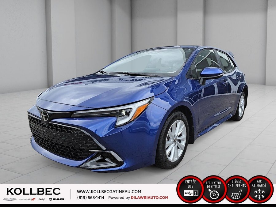 TOYOTA COROLLA *** UN PROPRIO + CLEAN CARFAX + BAS KILOMÉTRAGE*** 2025 Bleu