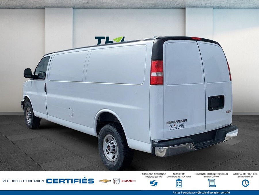GMC Fourgonnette Savana utilitaire Traction arrière 2500 155 po 2019 Blanc