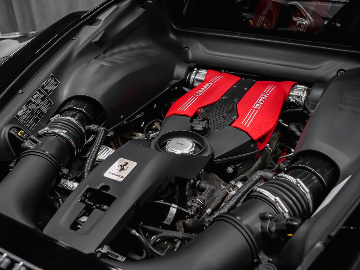 2016 Ferrari 488 GTB Black Montreal - photo #21
