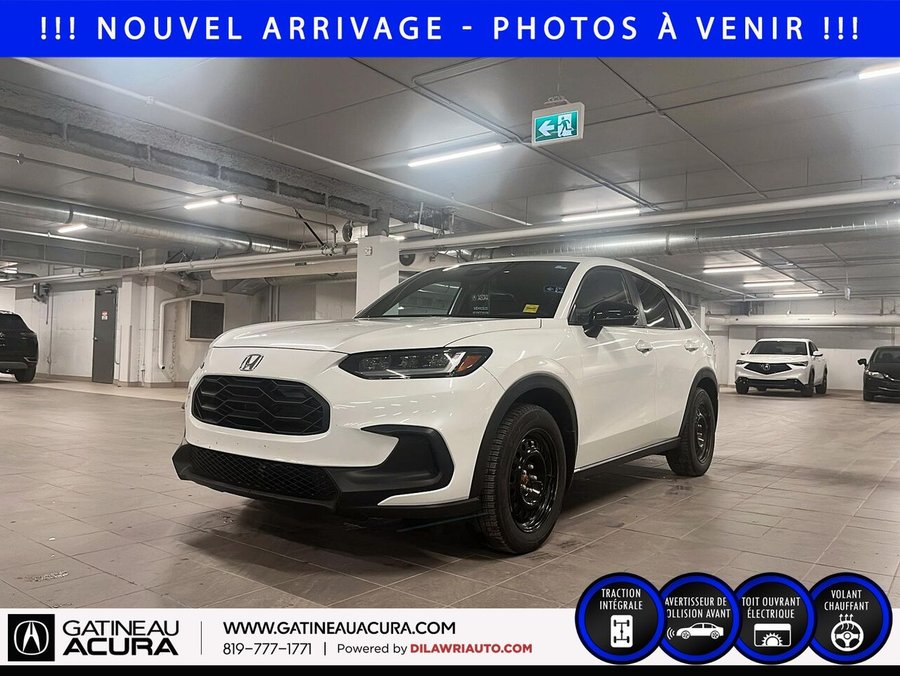 Honda HR-V *** UN PROPRIO + CLEAN CARFAX *** 2024 Blanc