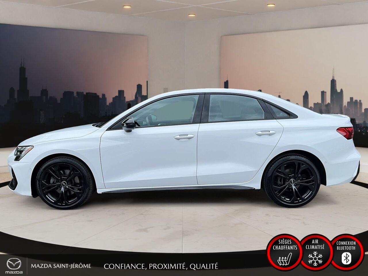Audi A3 berline 2025 Blanc Ste-Agathe des Monts - photo #9