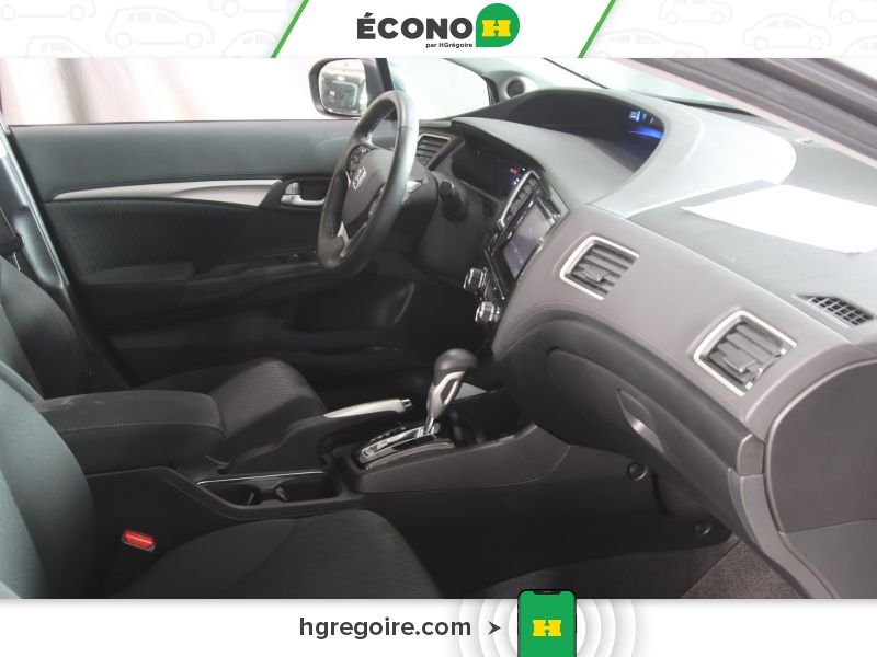 Honda Civic 821030 | EX AUTO A/C TOIT GR ELECT MAGS CAM RECUL 2015 Gris Laval - photo #26
