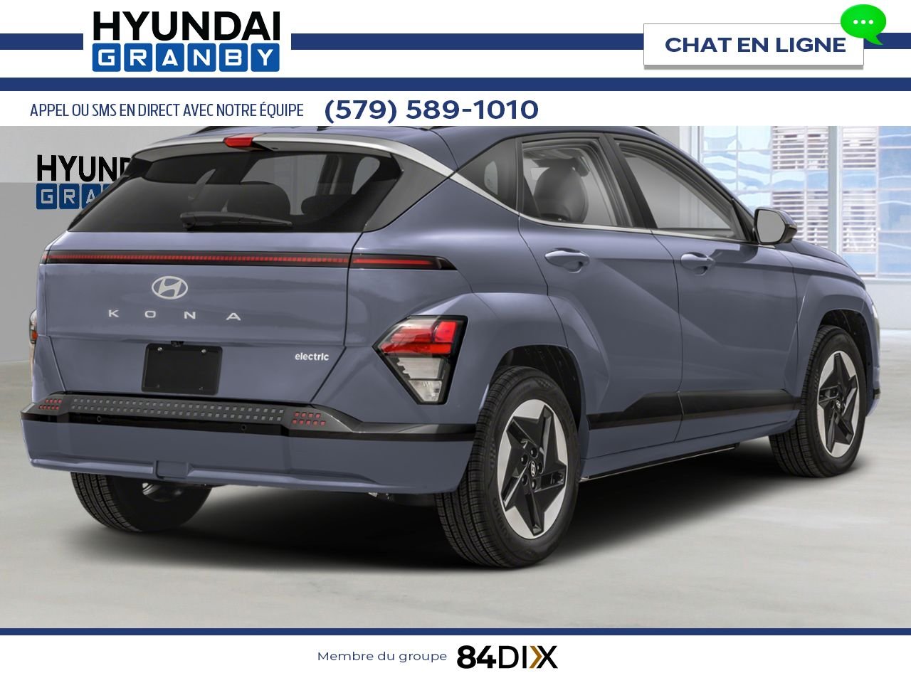 2026 HYUNDAI Kona Electric Meta Blue Granby - photo #2