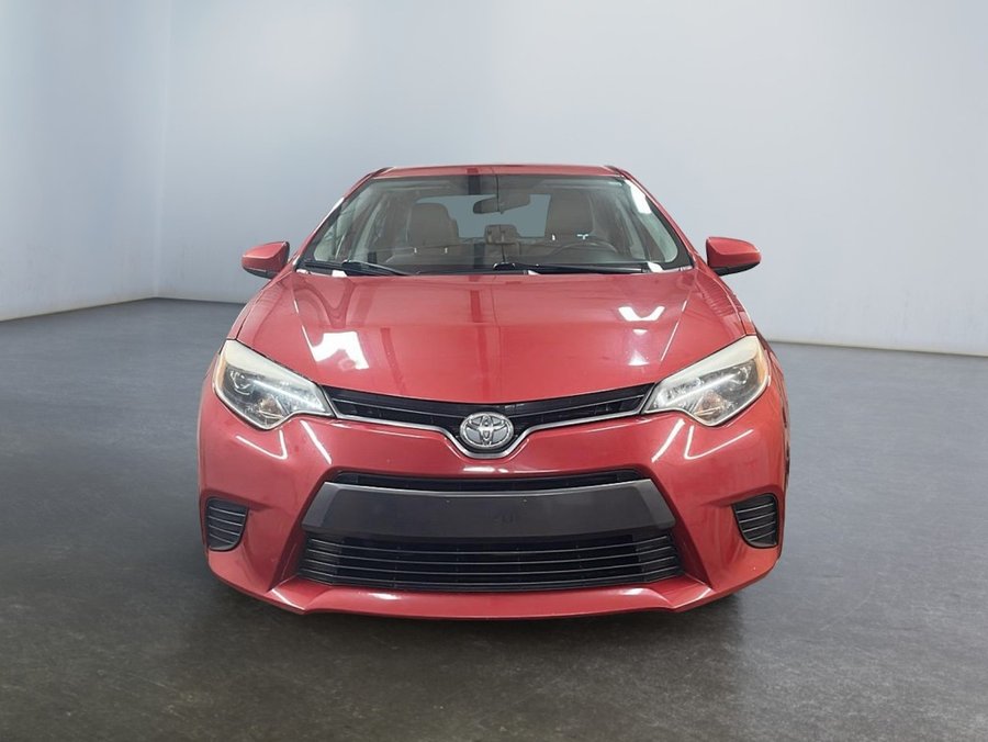 Toyota COROLLA LE 2016 Rouge