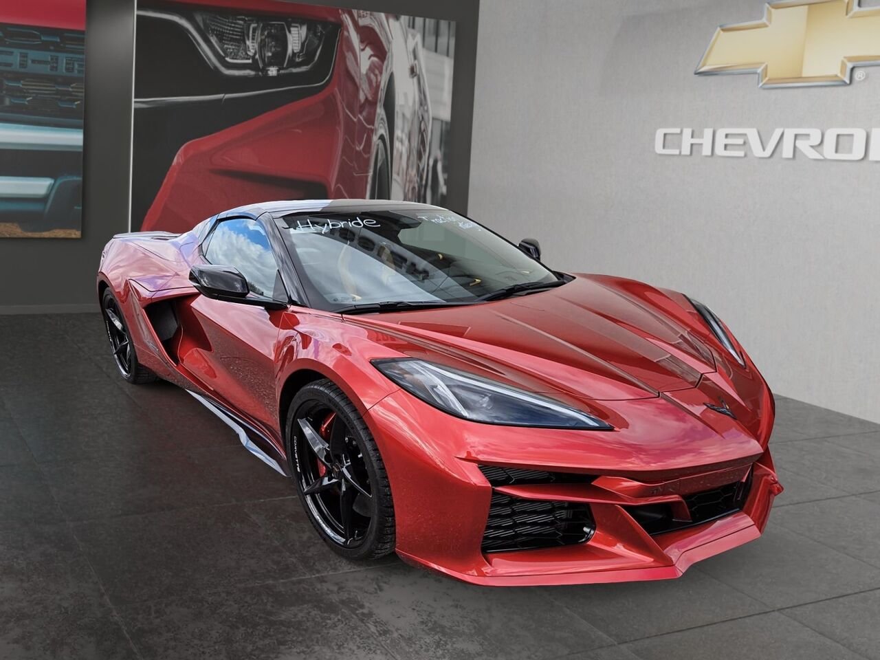 Chevrolet Corvette E-Ray cabriolet 2 portes avec 2LZ 2025 TEINTE ROUGE BRUME METALLISE Saint-Hyacinthe - photo #2