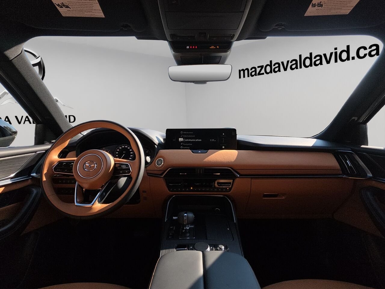 2026 Mazda CX-70 MHEV Signature TI Jet Black Mica Val-David - photo #8