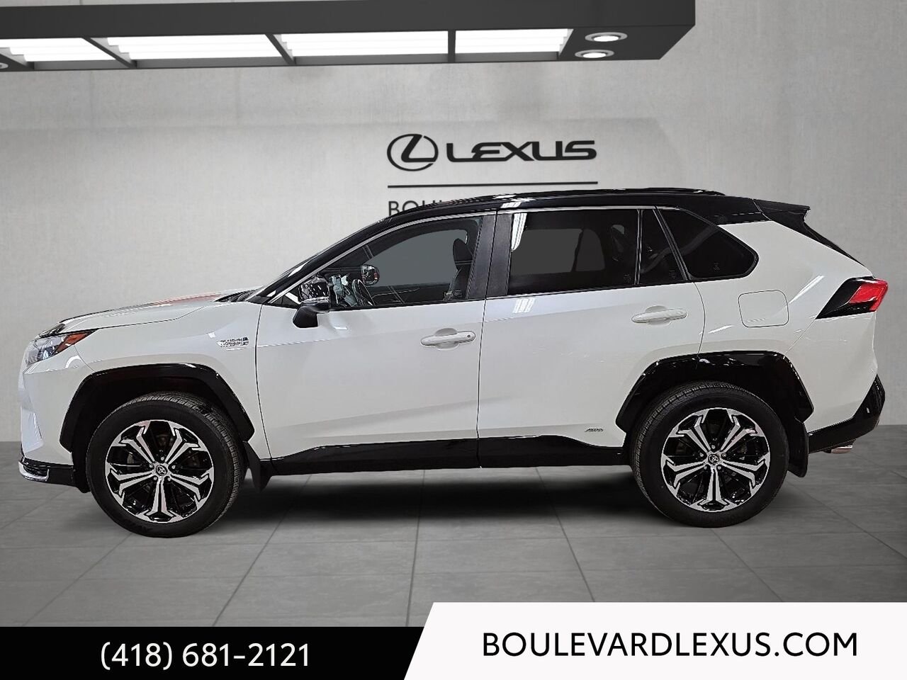 Toyota RAV4 Prime (PHEV) 19298A 2022 Blanc Québec - photo #5