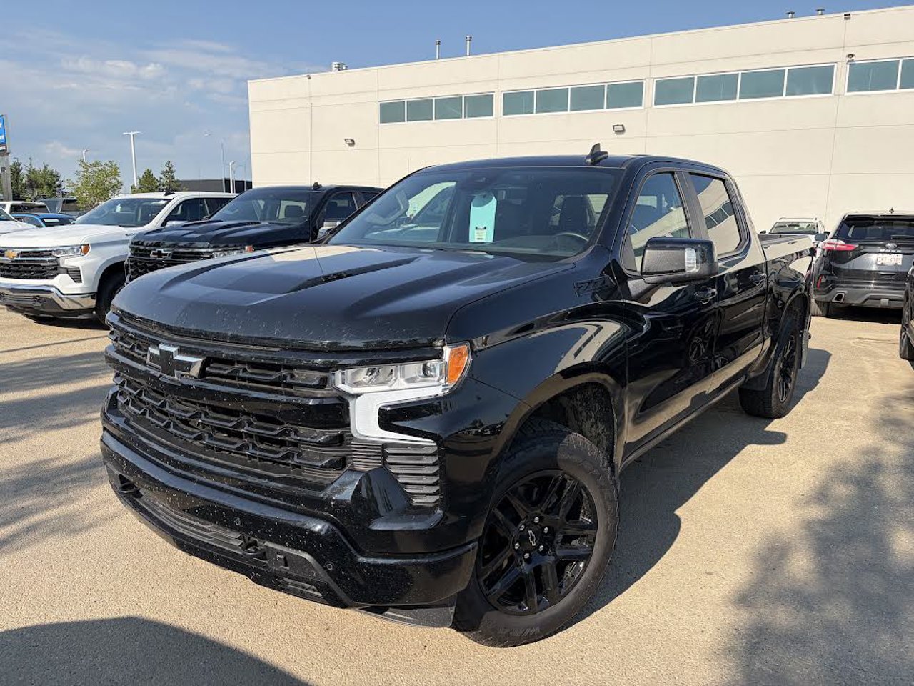 2024 Chevrolet Silverado 1500 4WD Crew Cab 147 RST Black Sherwood Park - photo #2