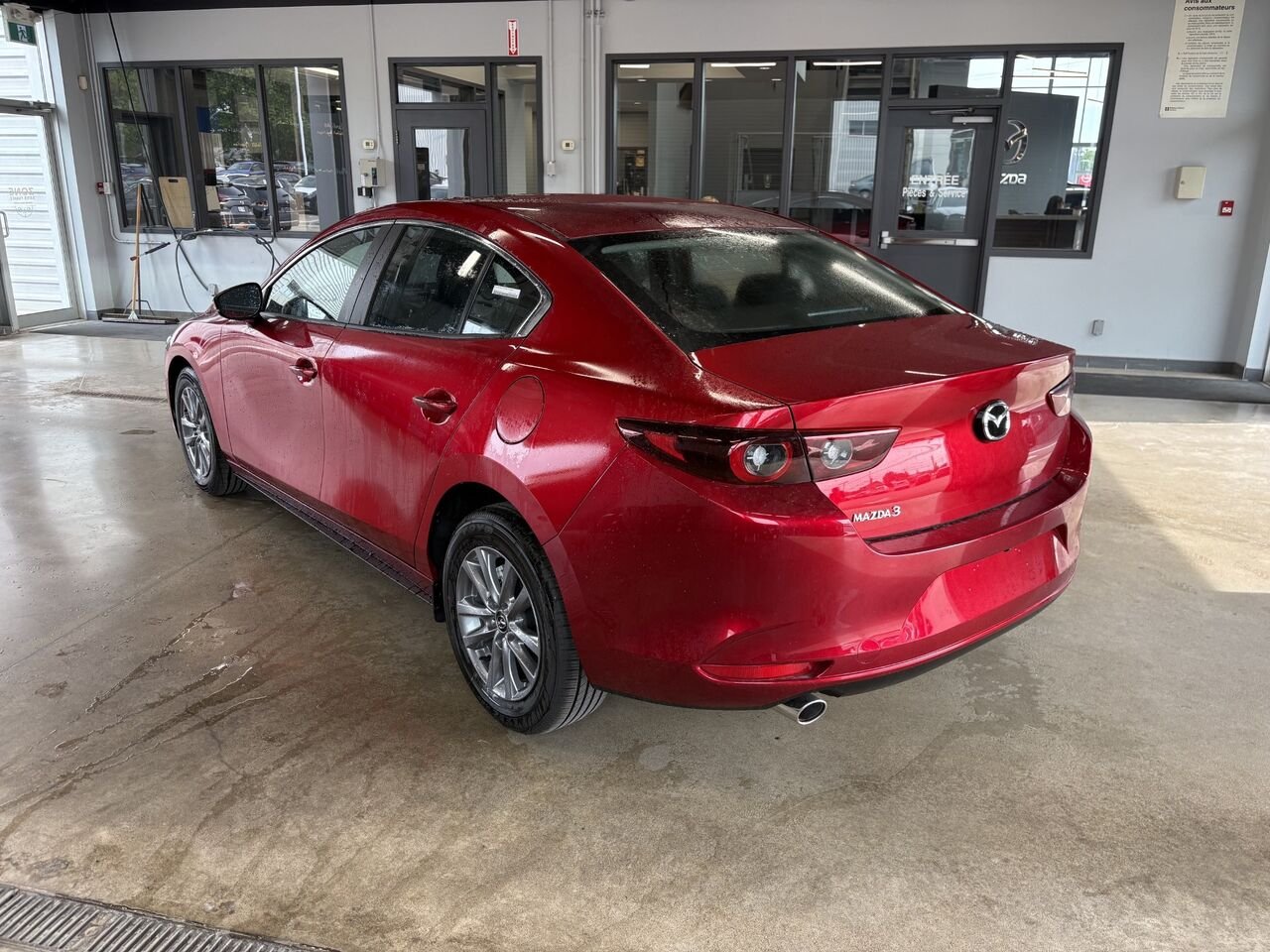 2026 MAZDA Mazda3 GX Soul Red Crystal Metallic Châteauguay - photo #2