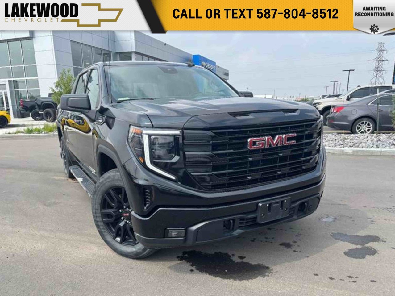 2024 GMC Sierra 1500 4WD Crew Cab 147 Elevation Black Sherwood Park - photo #0