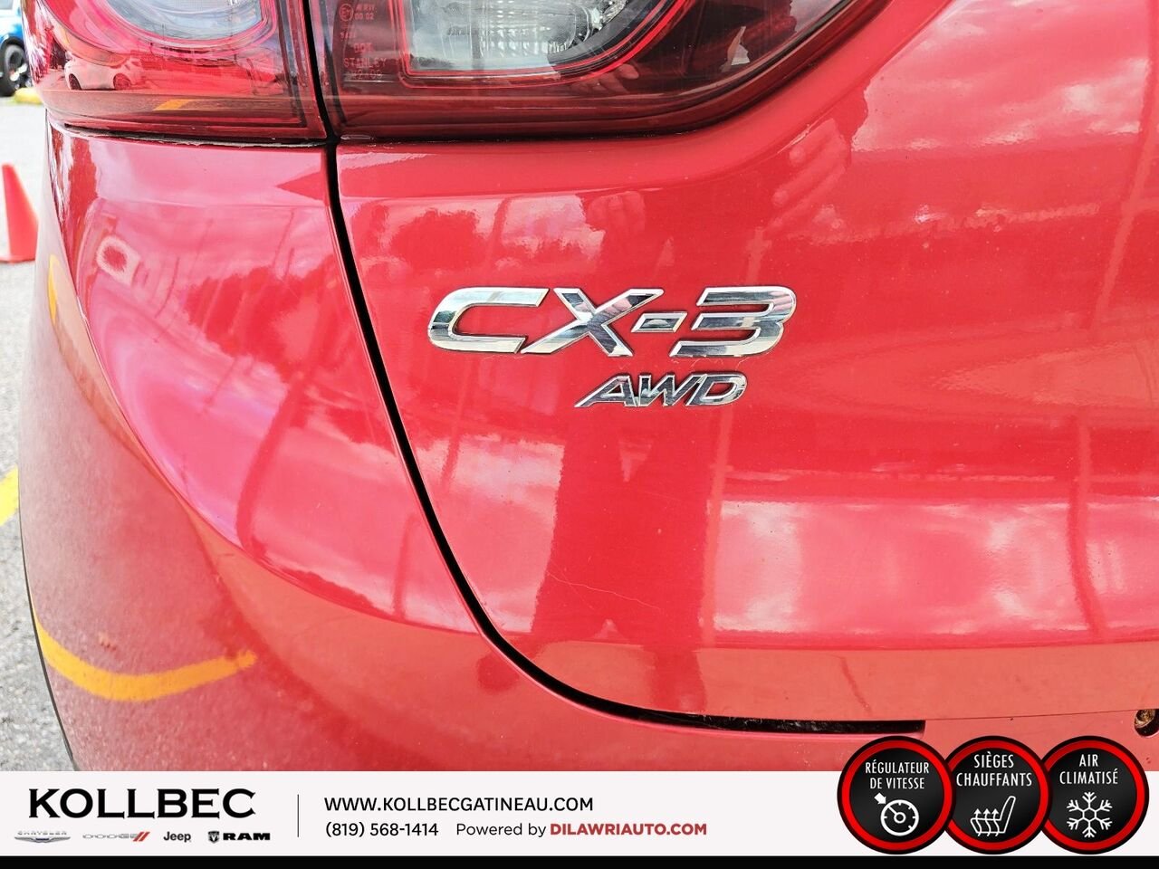 MAZDA CX-3 GS FWD 2016 Rouge Ottawa & Gatineau - photo #16