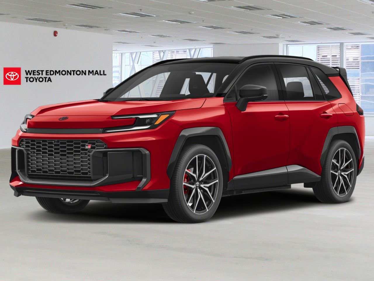 2026 Toyota RAV4 Plug-In Hybrid 2601783 | GR Sport Supersonic Red w/Black Roof Edmonton - photo #0