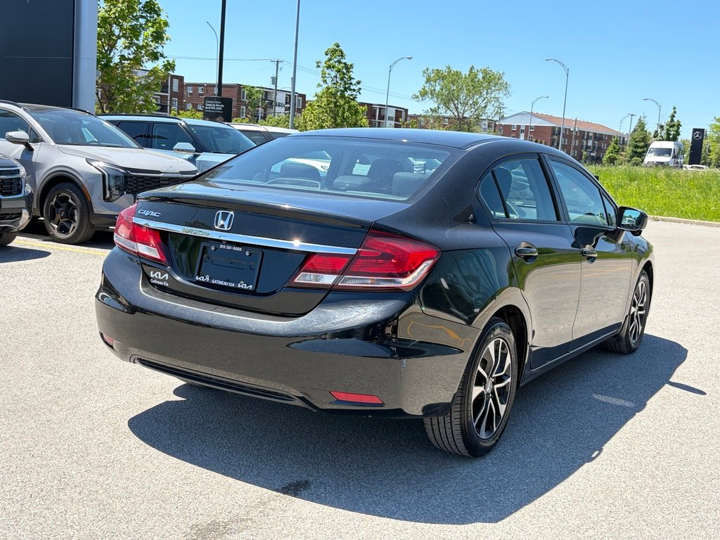 2015 Honda Civic Sedan Black Gatineau - photo #5