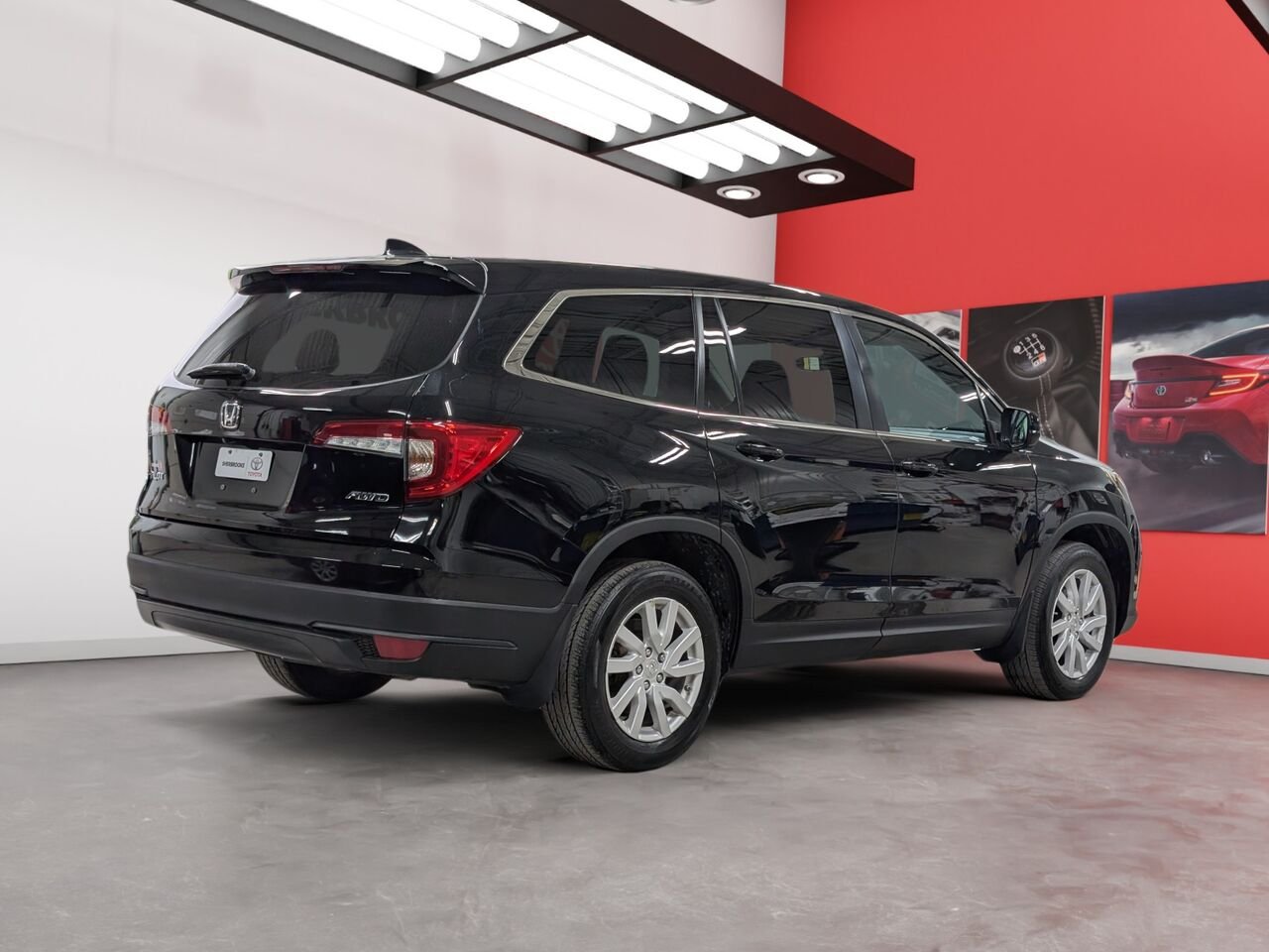 Honda Pilot LX/SIÈGES CHAUFFANTS/CAMÉRA DE RECUL/BLUETOOTH/AC/VITRES ÉLECTRIQUES 2021 Noir Sherbrooke - photo #2
