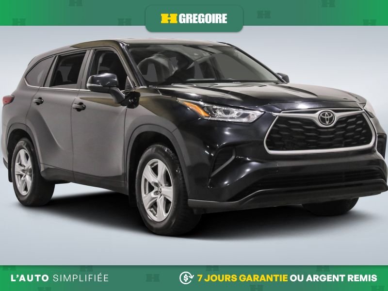 2022 Toyota Highlander 2022 Black