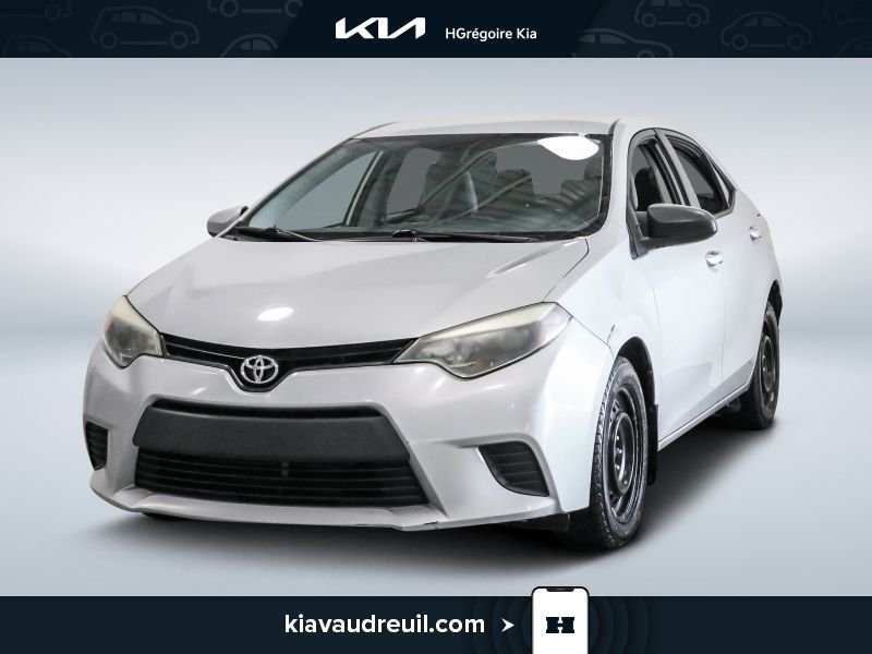 Toyota Corolla 2014 2014 Argent