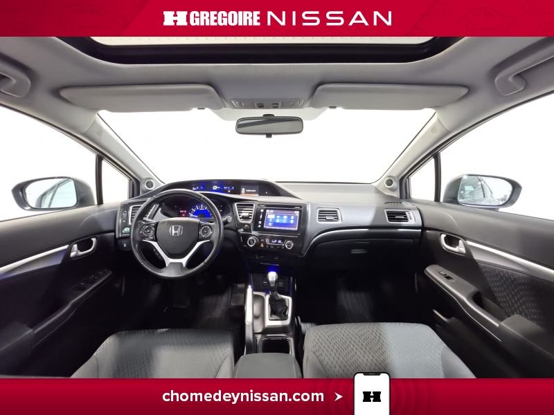 2015 Honda Civic Grey Blainville - photo #17