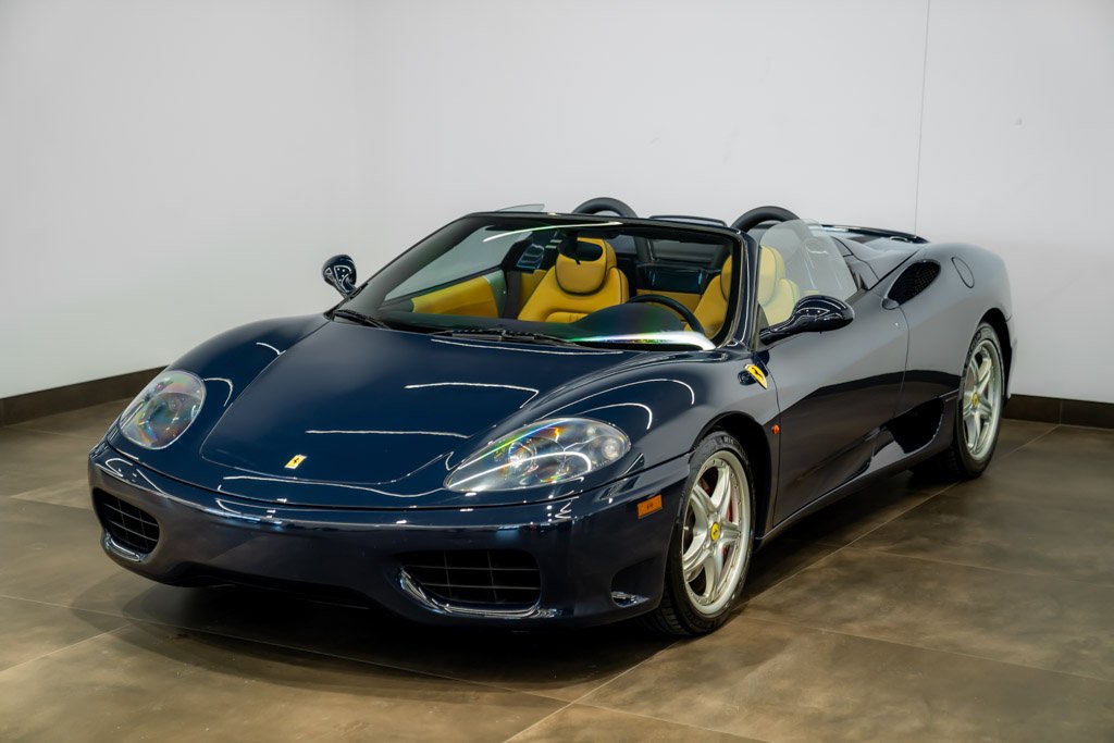 Ferrari 360 2004 Bleu Montréal - photo #1