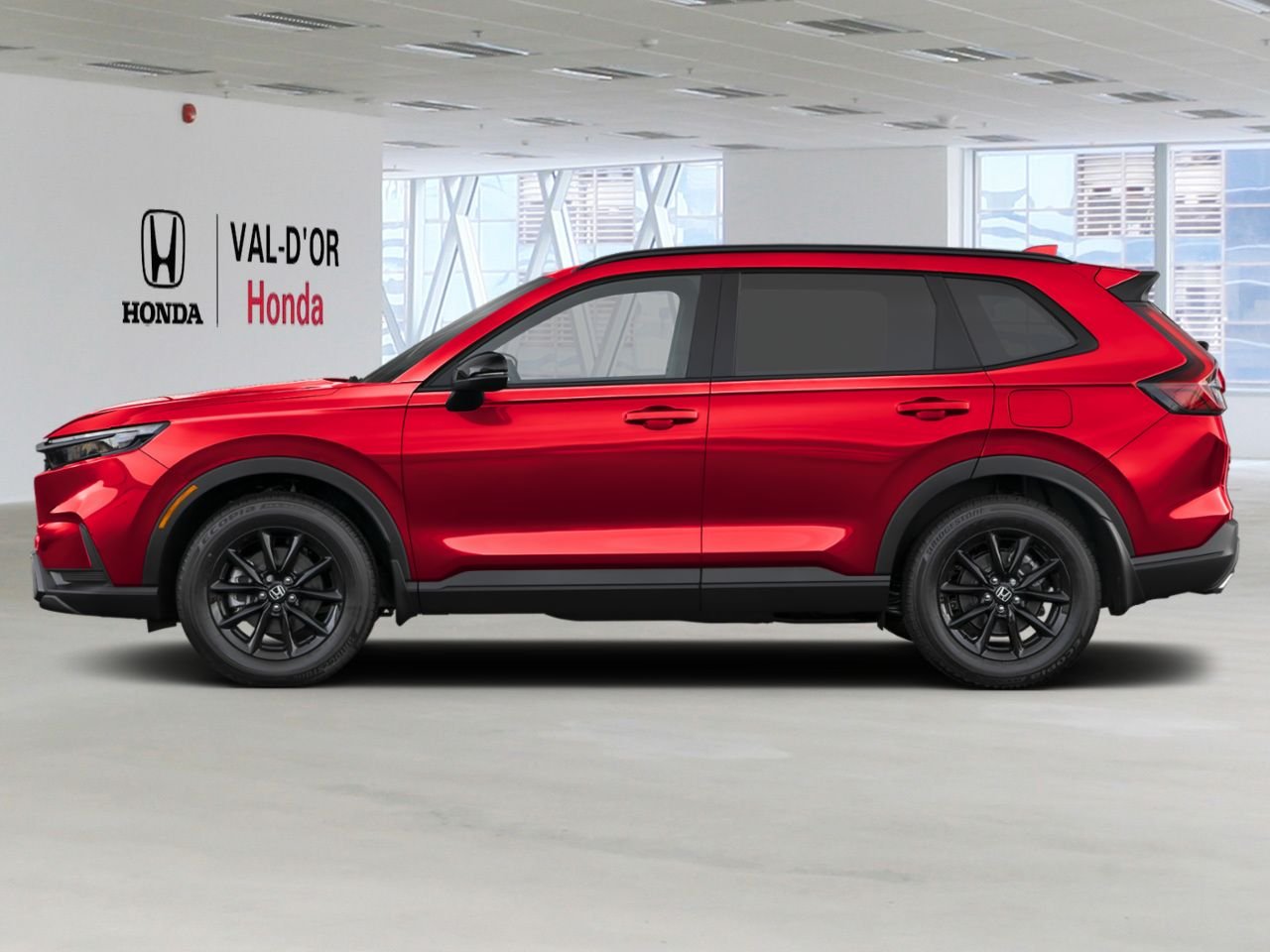 2026 HONDA CR-V Hybrid Sport Traction Intégrale Radiant Red Metallic Val-d'Or - photo #1