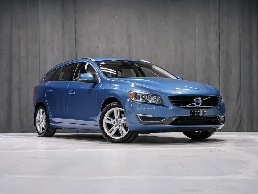 2015 Volvo V60 T5 PREMIER PLUS POWER BLUE