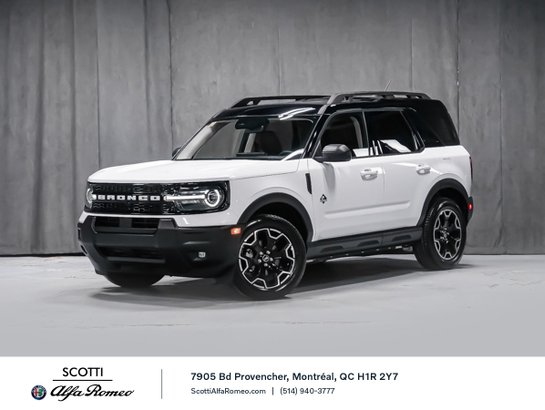 2025 Ford Bronco Sport OUTER BANKS CRUISE CONTROL ADAPTATIF White