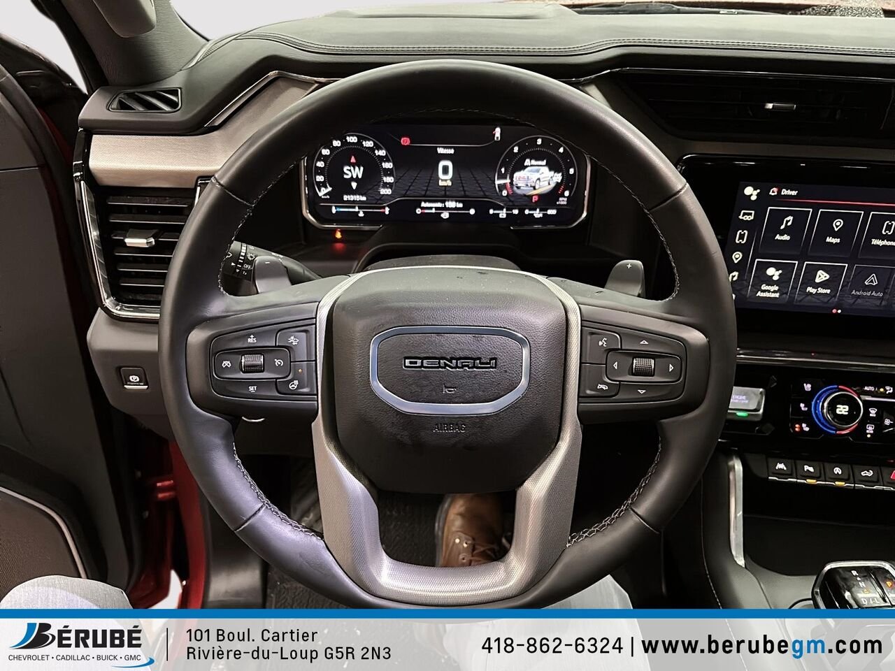 2024 GMC 1500 4RM, CAISSE COURTE, CAB. MULTIPLAC Denali cabine multiplace 4RM 147 po Red Rivière-du-Loup - photo #11
