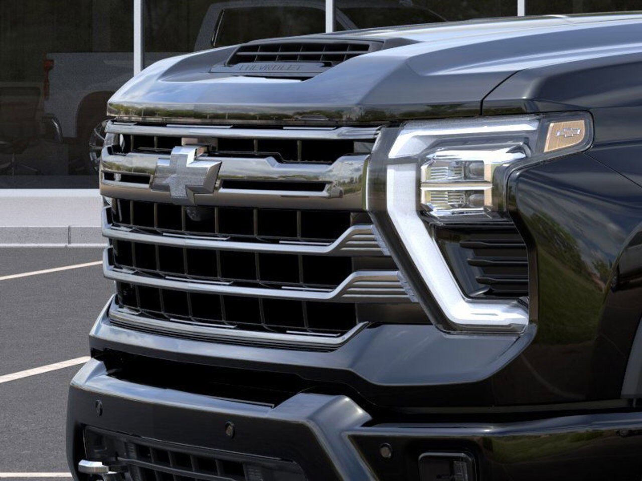 Chevrolet Silverado 2500HD High Country cabine multiplace 4RM 159 po 2025 NOIR Gatineau - photo #12