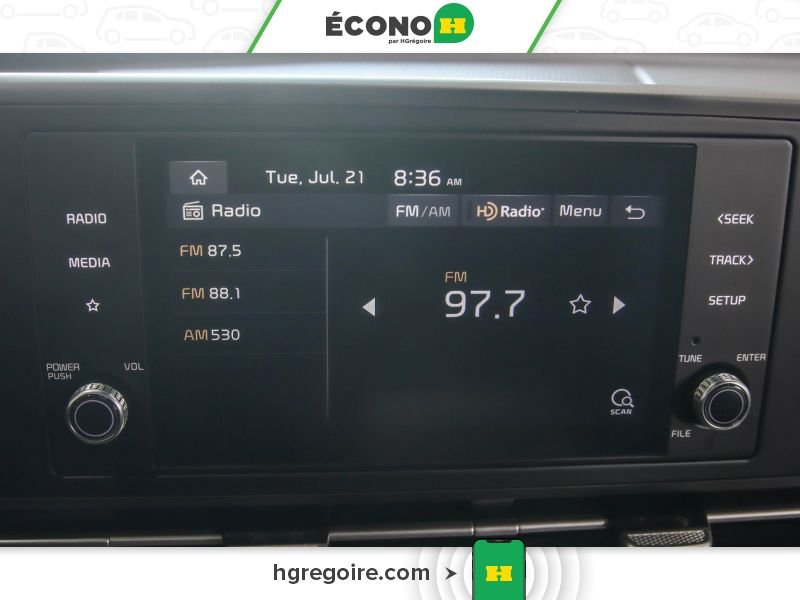 Kia Carnival 820982 | LX GR ÉLEC A/C BLUETOOTH CAMÉRA MAGS 2022 Blanc Laval - photo #24