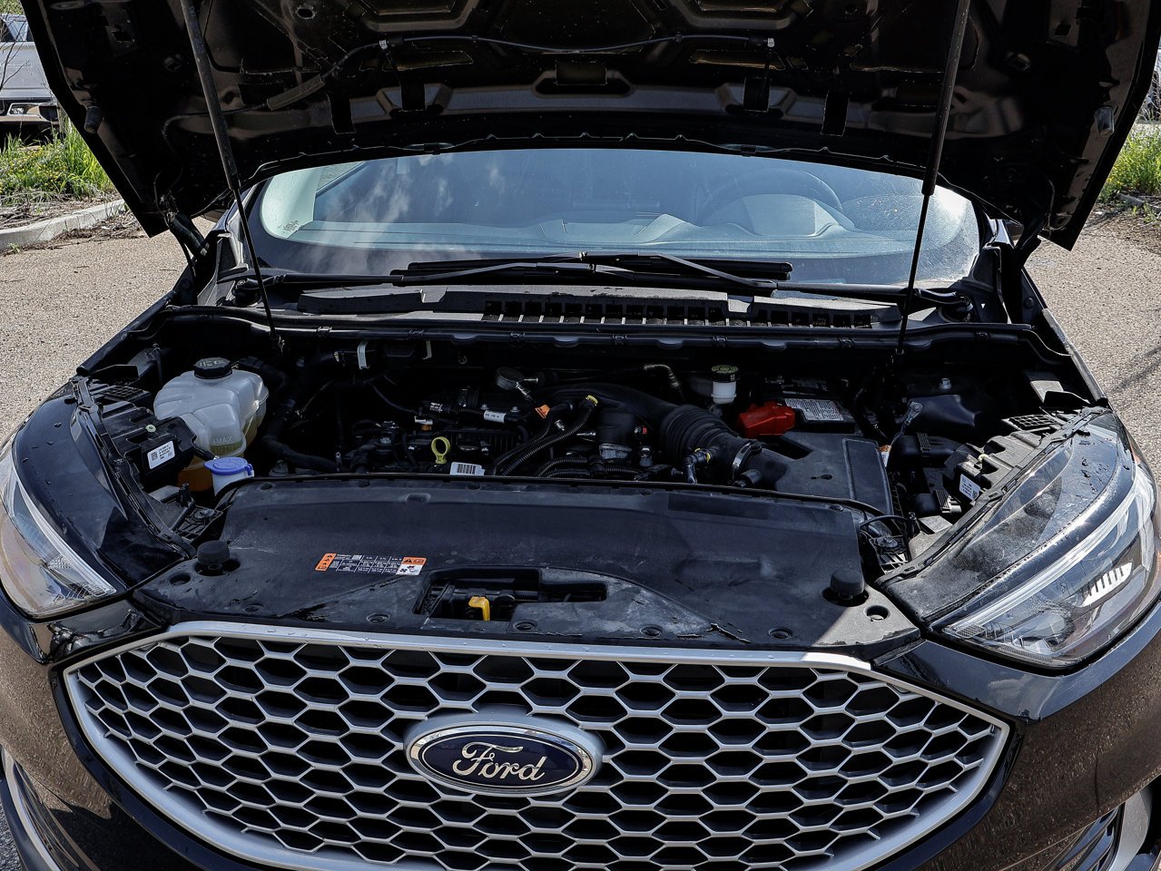 2023 Ford Edge SEL AWD Black Sherwood Park - photo #8
